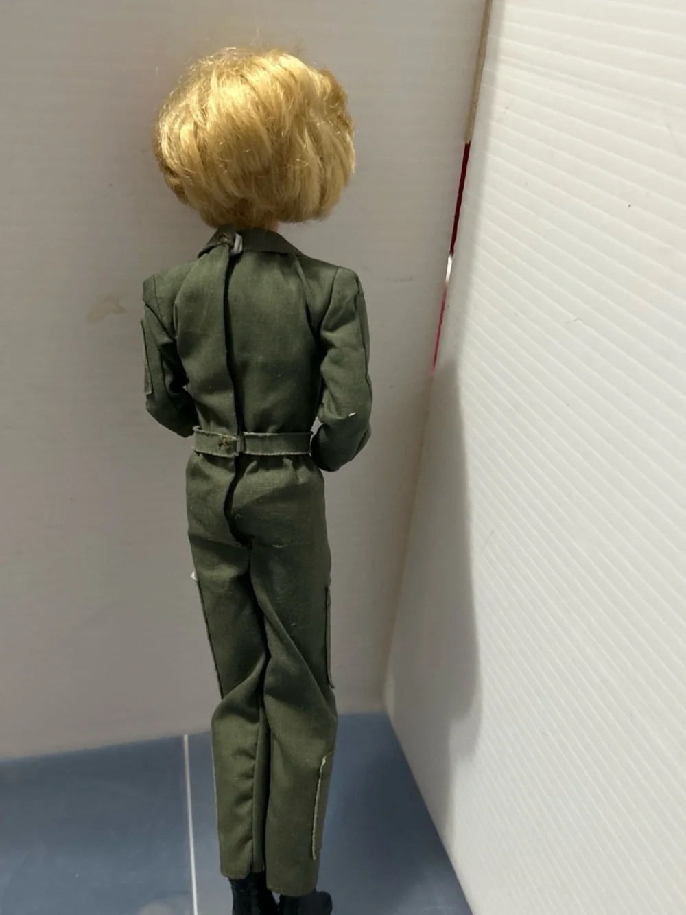 Mattel Blonde Barbie Doll in Olive Green Flight Suit